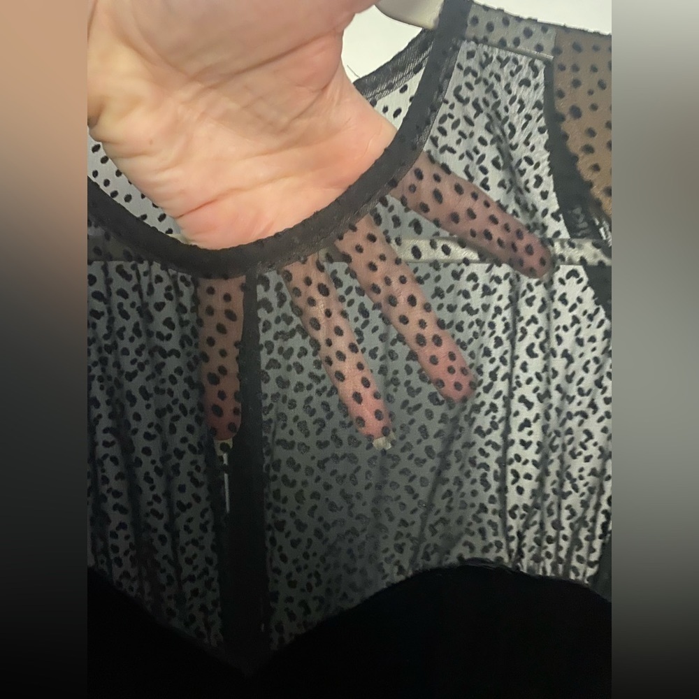 Karen Lucas for Niki size 12 Vintage Dress Wednesday Adams vibes. - Picture 2 of 7